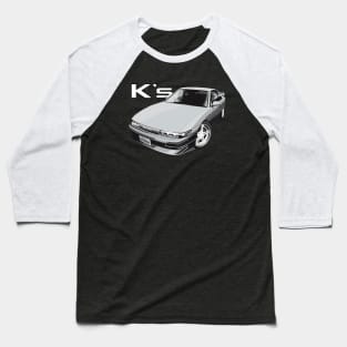 JDM Car S13 240 180 Drift Silvia K's AERO Baseball T-Shirt